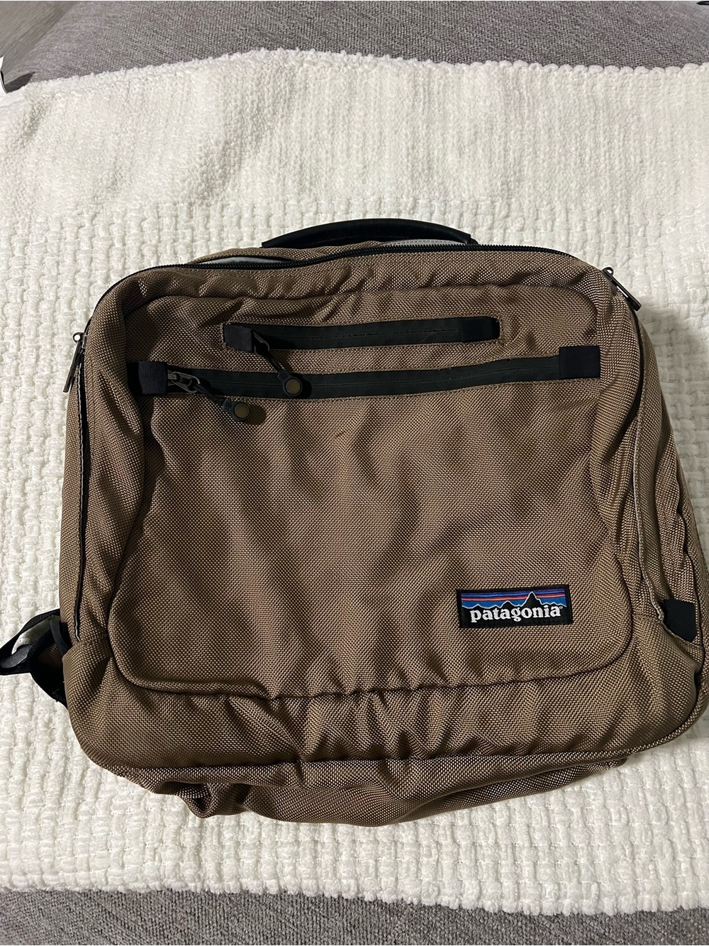 Patagonia Brown Travel Backpack
